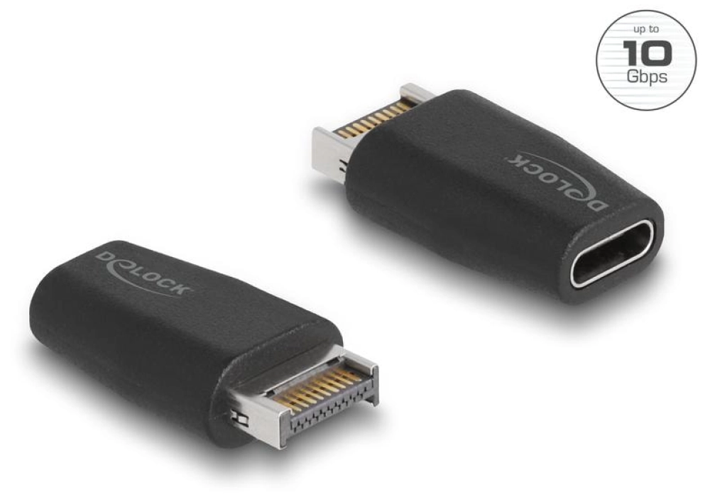 Delock Adaptateur USB 3.2 USB Key-A - Prise USB C