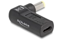 DeLOCK Adaptateur USB-C vers 5.5 x 2.5 mm 90°