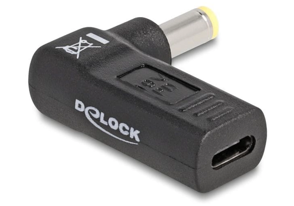 DeLOCK Adaptateur USB-C vers Acer 5.5 x 1.7 mm 90°