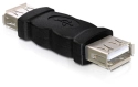 DeLOCK Adapter Gender Changer (USB A-F - USB A-F)