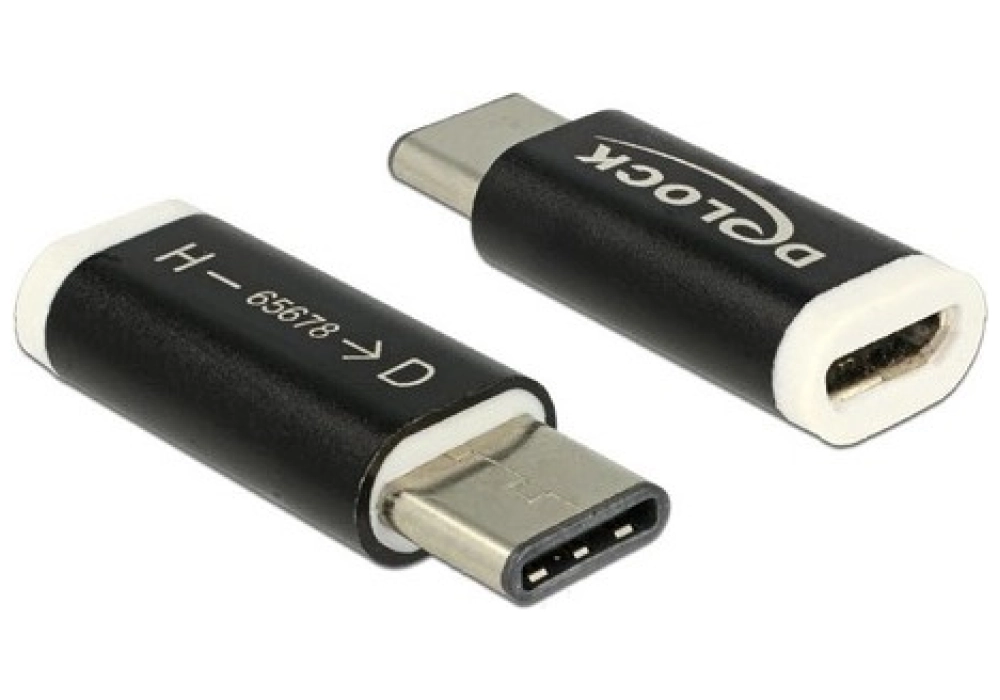 DeLOCK Adapter USB 2.0 Micro-B female (host) > USB Type-C 2.0 male