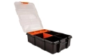 DeLOCK Boîte d'assortiment Orange / Noir 11 compartiments