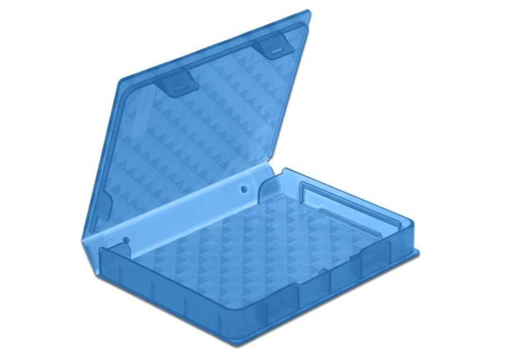 Delock Boîtier de protection pour HDD / SSD 2.5″ (Bleu)