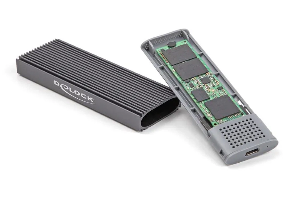Delock Boîtier externe SSD M.2 NVMe PCIe&SATA vers USB 3.1
