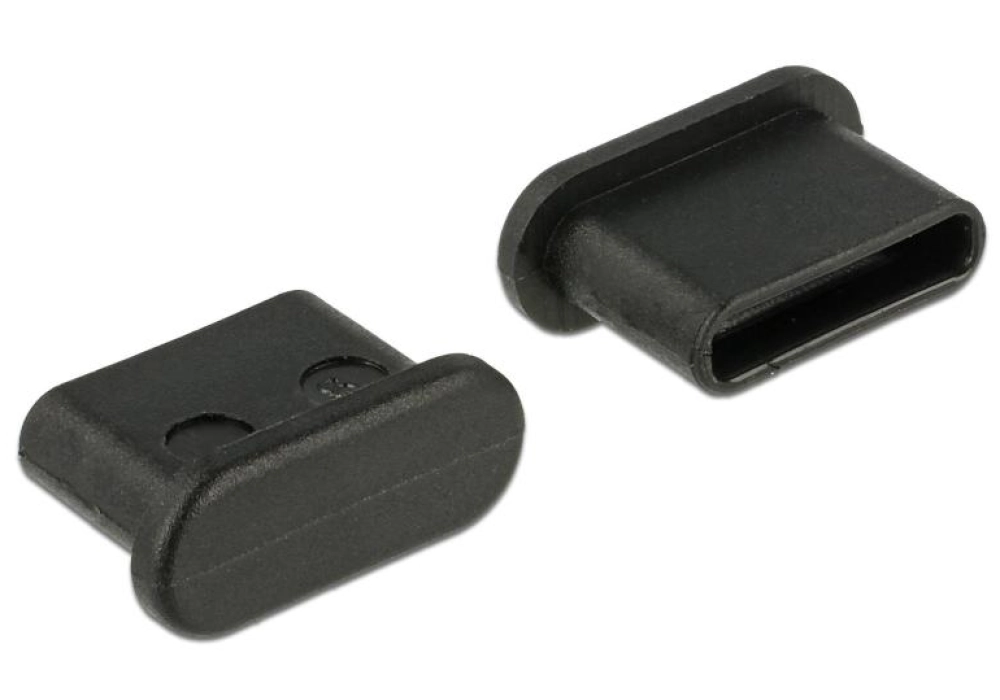 DeLOCK Bouchon pour USB Type-C sans prise - 10x - Noir