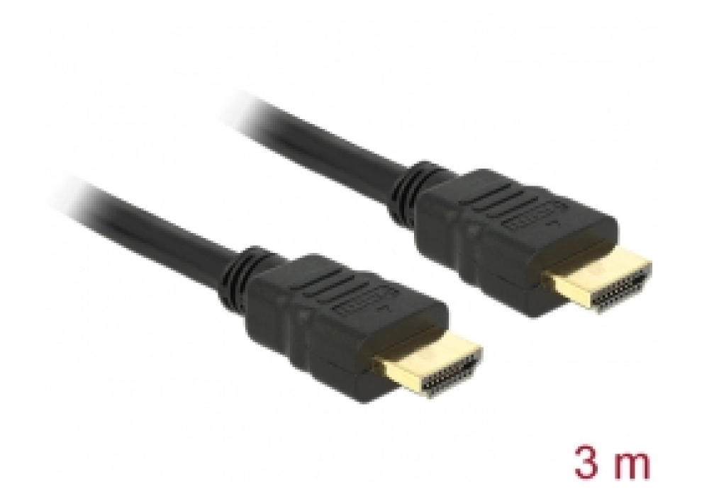 Delock Câble 4K 30Hz HDMI - HDMI, 3 m