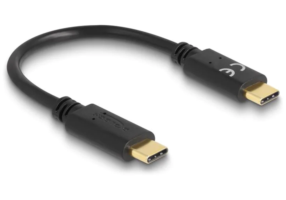 Delock Câble chargeur 5A USB-C / USB-C - 0.15 m