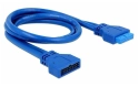 DeLOCK Câble d'extension USB 3.0 pin header mâle / femelle (45 cm)