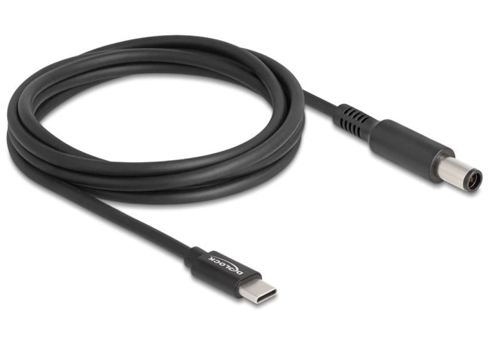 DeLOCK Câble de chargement USB-C vers Dell 7.4 x 5.0 mm - 1.5 m