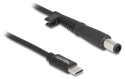 DeLOCK Câble de chargement USB-C vers HP 7.4 x 5.0 mm - 1.5 m