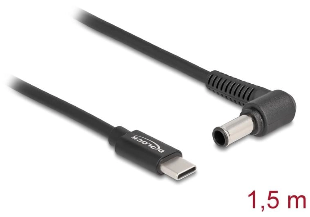 DeLOCK Câble de chargement USB-C vers Sony 6.0 x 4.3 mm - 1.5 m