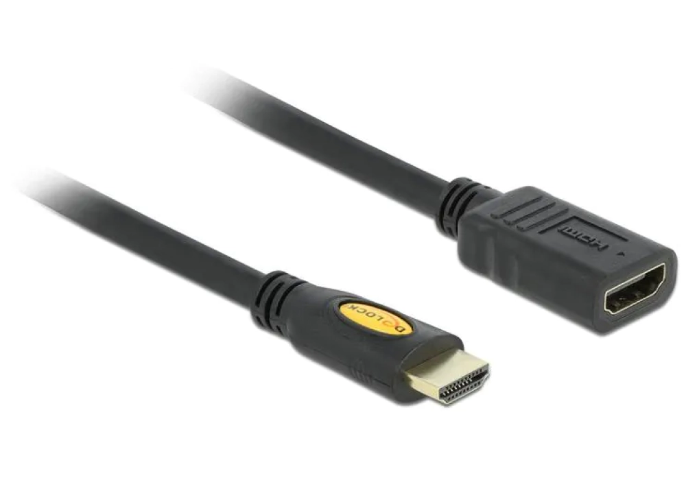DeLock Câble de rallonge HDMI - 4K 30Hz - 1.0 m