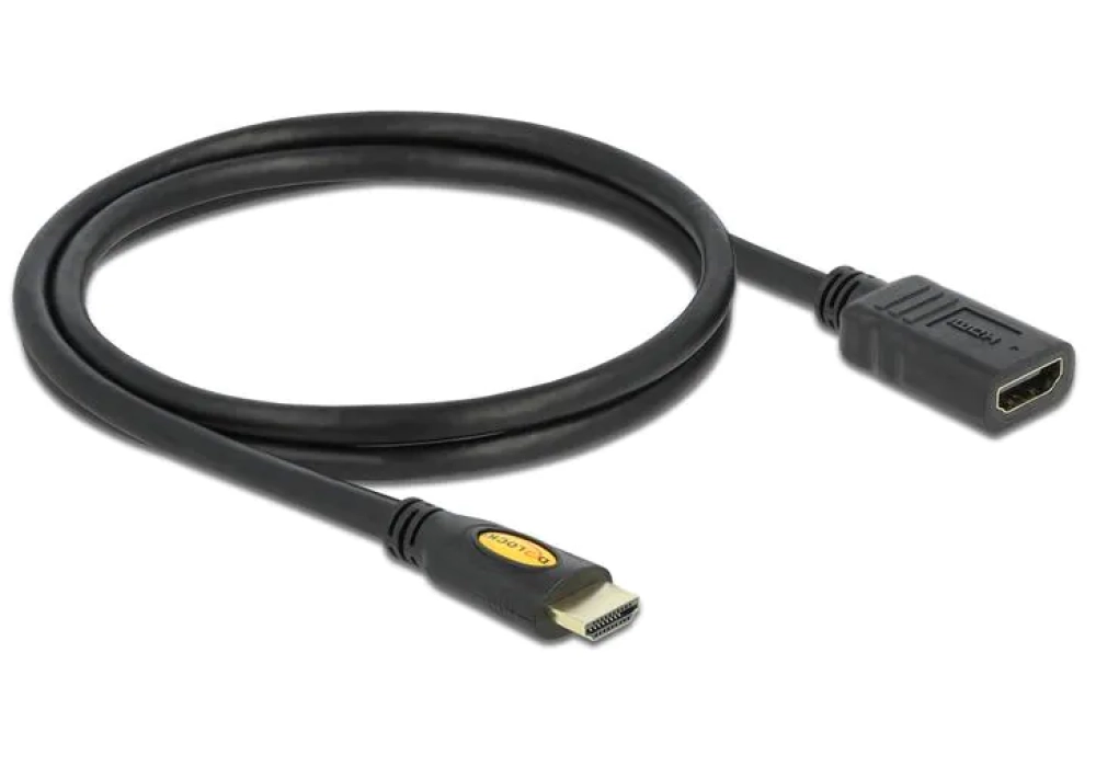 DeLock Câble de rallonge HDMI - 4K 30Hz - 1.0 m