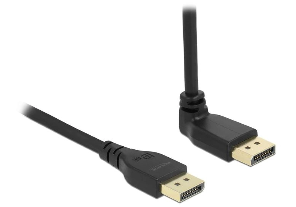 DeLOCK Câble DisplayPort - DisplayPort coudé 8K 60Hz - 1.0 m