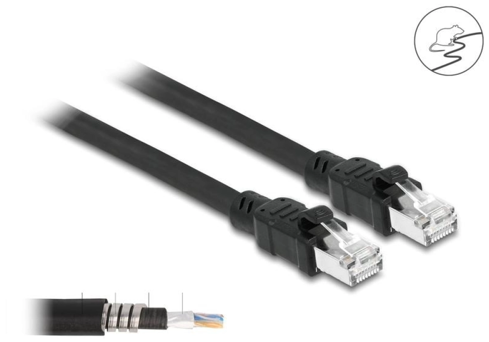 Câble réseau UTP CAT 6 2,00 m gris