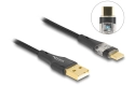 Delock Câble USB 2.0 Fonction de charge rapide 60W USB A - USB C 2 m