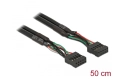 DeLOCK Câble USB 2.0 interne - 9-pin femelle/femelle (50 cm)