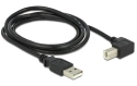 DeLOCK Câble USB 2.0 USB-A - USB-B - 90° - 1.0 m