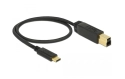 DeLOCK Câble USB 3.1 USB-C vers USB-B - 0.5 m