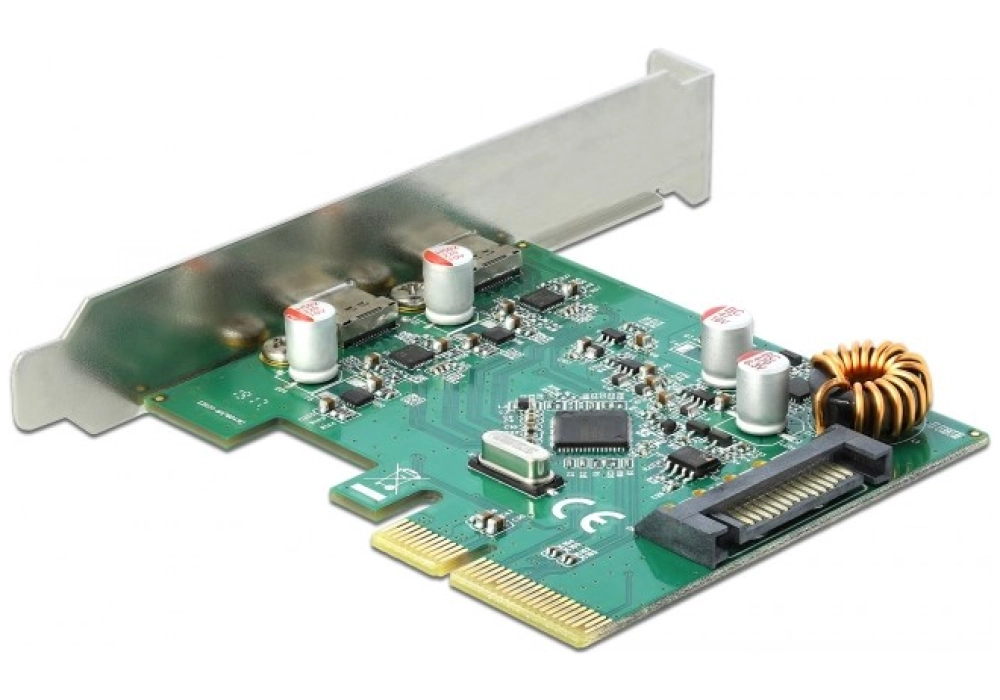 DeLOCK Carte PCIe vers 2 x USB Type-C 10 Gbps (USB 3.1 Gen 2)