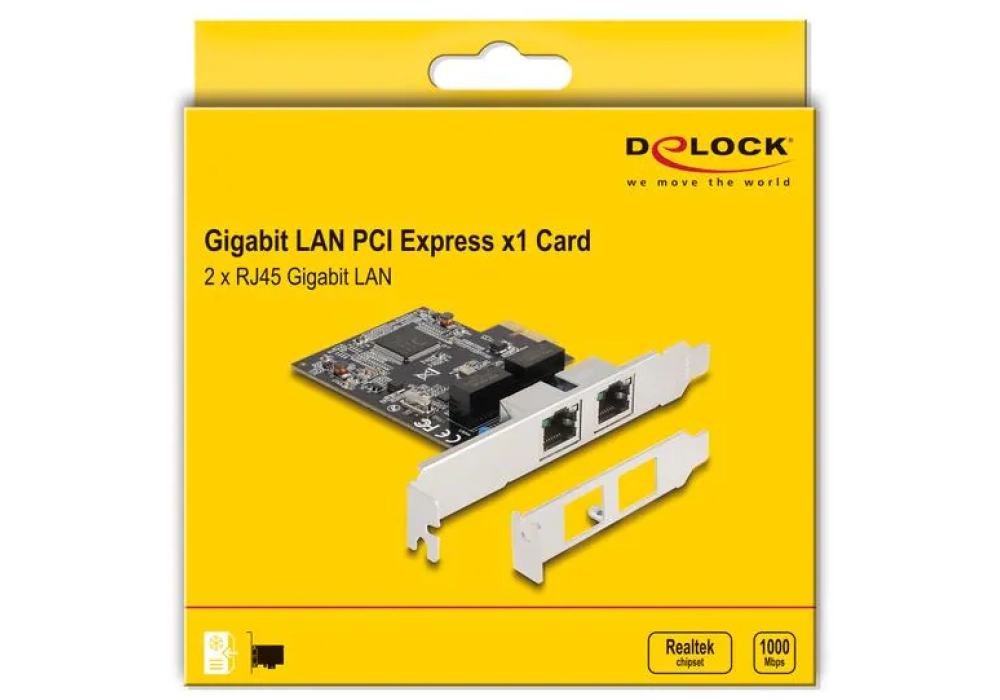 Carte réseau Gigabit PCI-Express