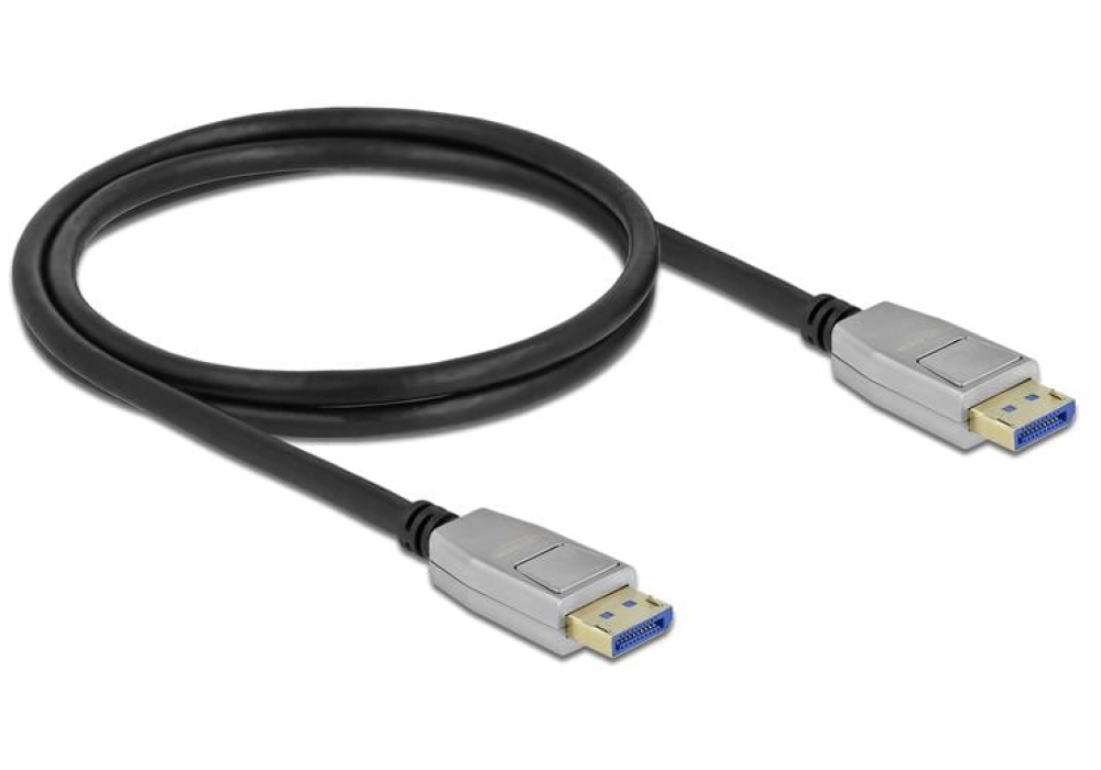 DeLOCK DisplayPort / DisplayPort 10K (Gris) - 1.0 m