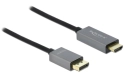 DeLOCK DisplayPort / HDMI Cable - 4K HDR - 1.0 m