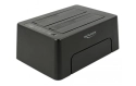 DeLOCK Docking Station 2x SATA HDD > USB-C with Clone Function