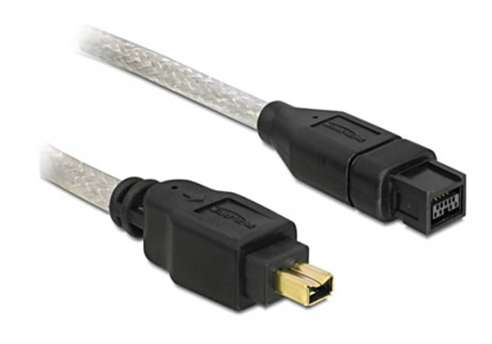DeLOCK Firewire 1394B 9-pin/4-pin Cable - 1.0 m