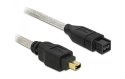 DeLOCK Firewire 1394B 9-pin/4-pin Cable - 3.0 m