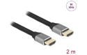 DeLock HDMI / HDMI - Câble 8K 60Hz - 2.0 m (Gris)