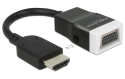 DeLOCK HDMI-A (M) > VGA (F) Adapter with Audio