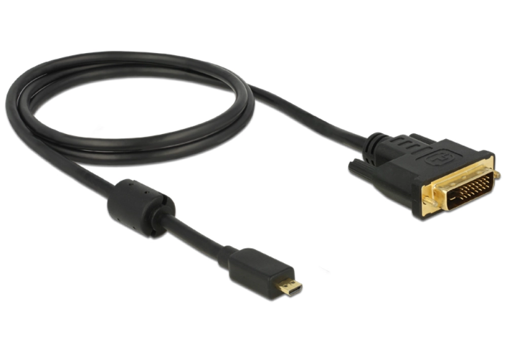 DeLOCK HDMI-micro D (M) > DVI (M) Cable - 2.0 m