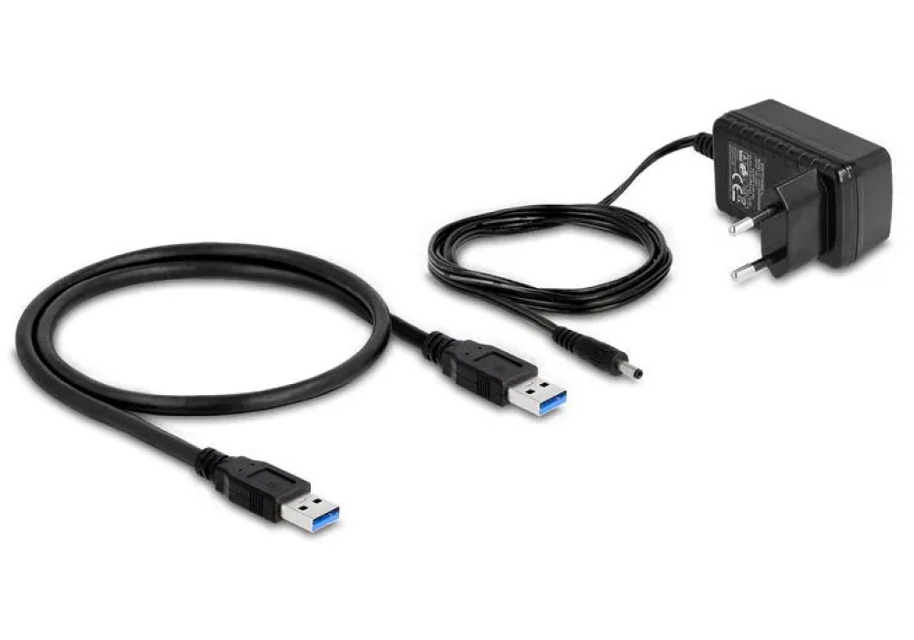 Delock Hub USB 10 Gbps avec 4x USB-A + 1x charge rapide