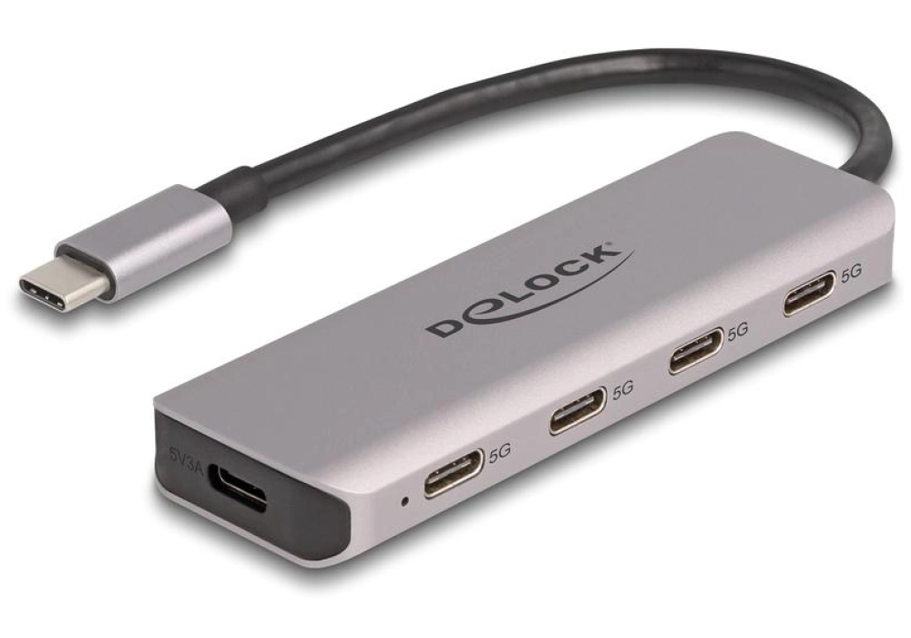 Delock Hub USB 4x USB C 5Gbps