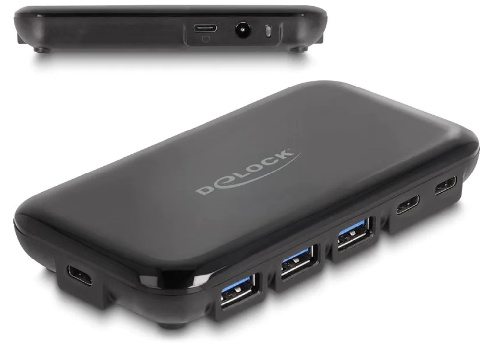 Delock Hub USB-C vers 7 x USB 3.2 Gen 2 Type A+C