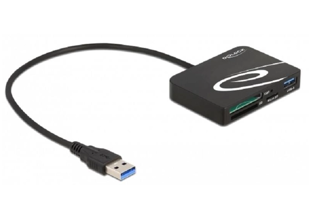 DeLOCK Lecteur de carte XQD / SD / Micro SD - USB-A