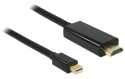 DeLOCK mini DisplayPort to HDMI Cable - 1.0 m