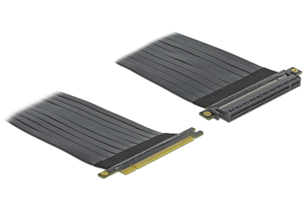 Delock PCI-E riser x16 à x16 flexible, 30 cm