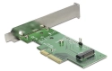 DeLOCK PCI Express x4 Card > 1 x internal NVMe M.2 Key M 80 mm