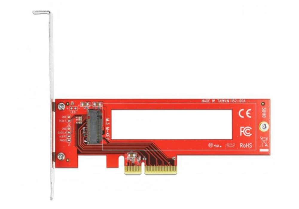 DeLOCK PCIe Card 1 x M.3 / NF1 NVMe