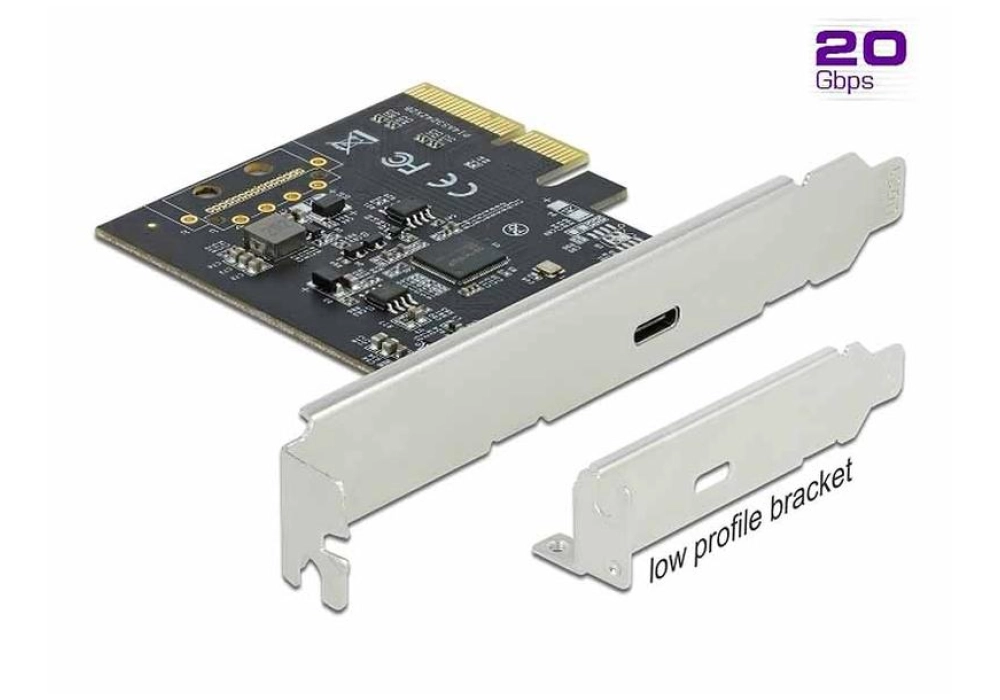 DeLOCK PCIe Card 1 x USB 3.2 Gen 2x2