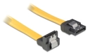 DeLOCK SATA Cable Down/Straight Yellow - 30 cm