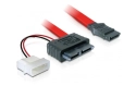 DeLOCK SATA Slimline + 2-pin Power Cable