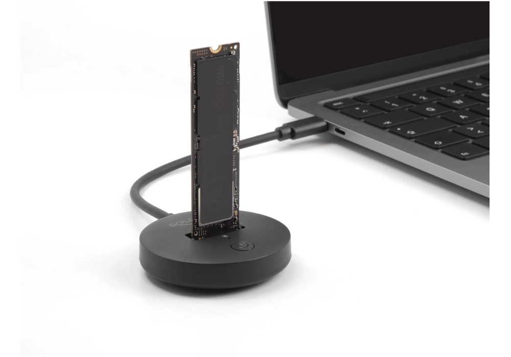 Delock Station d'accueil M.2 NVMe / SATA SSD USB 10 Gbps USB Type-C