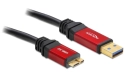 DeLOCK USB 3.0 A / micro-B Premium Cable - 5.0 m