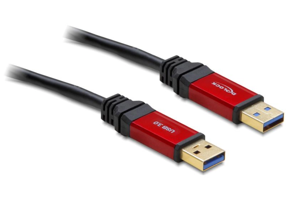 DeLOCK USB 3.0 A/A Premium Cable - 1.0 m
