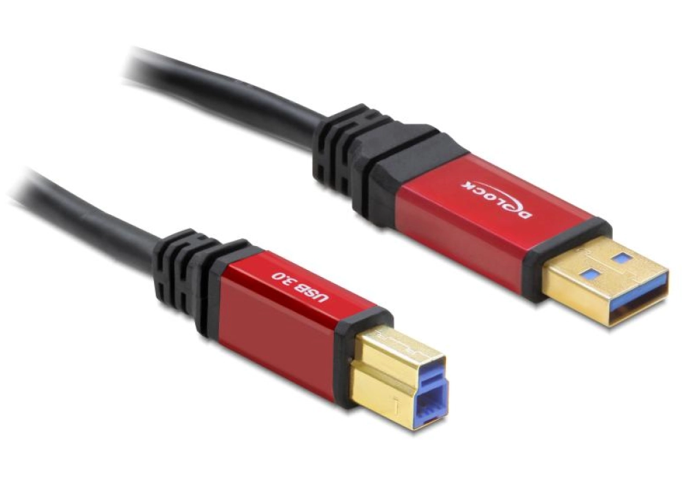 DeLOCK USB 3.0 A/B Premium Cable - 1.0 m