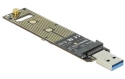 DeLOCK USB 3.1 Gen 2 Converter for M.2 NVMe PCIe SSD