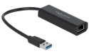 DeLOCK USB 3.1 Type-A 2.5Gbps LAN Adapter (Black)